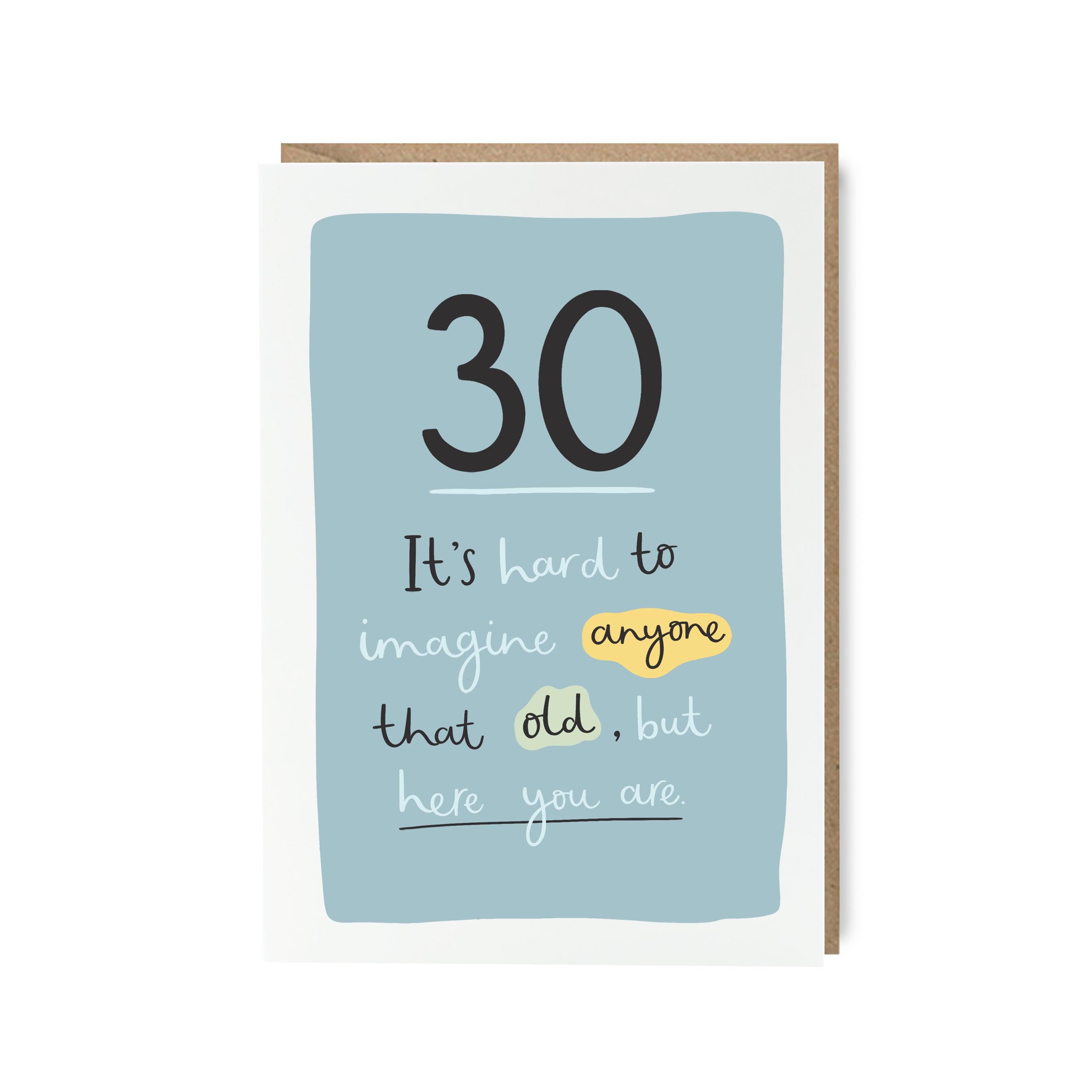30th Birthday Card – Abbie Imagine Design